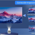 Proyector portátil con Android 11