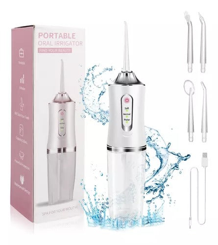 Irrigador Bucal Limpieza De Dientes Recargable